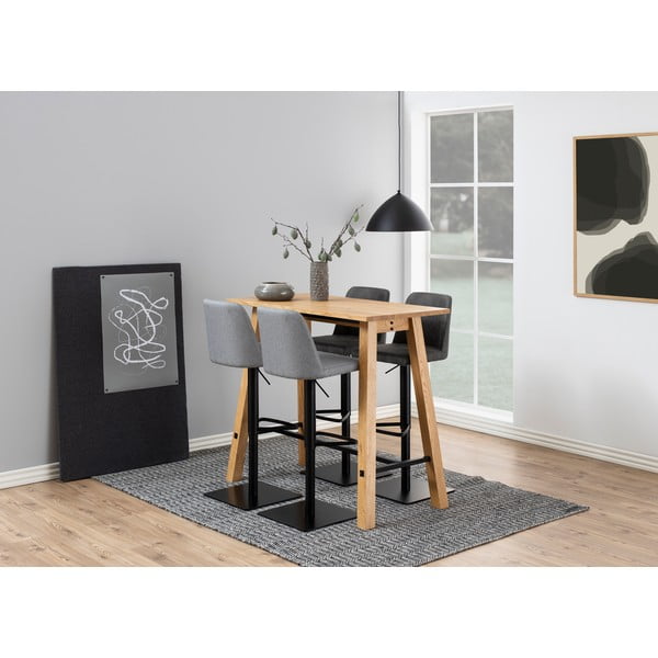 Antracitszürke állítható magasságú bárszék (ülésmagasság 78,5 cm) Avanja – Actona-image-2