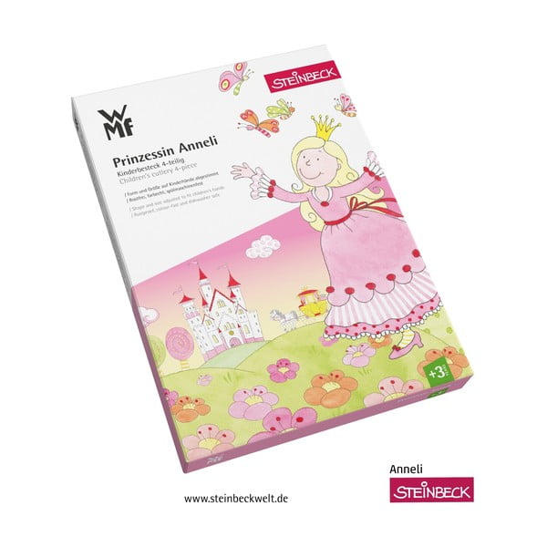 Anneli 4 db-os rozsdamentes acél, gyerek evőeszköz készlet - WMF-image-1