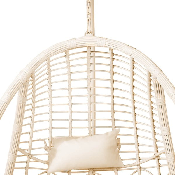 Tahiti krémfehér műrattan függőfotel - Bonami Selection-image-3