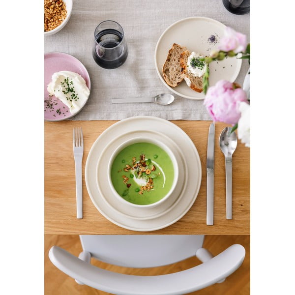 Ezüstszínű rozsdamentes acél evőeszköz készlet 24 db-os Boldi – FABINI-image-1