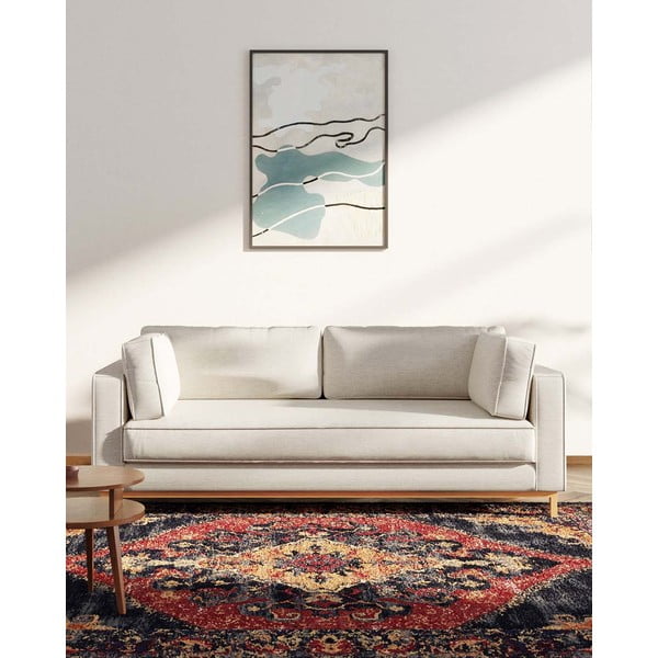 Krémszínű kanapé 222 cm Celerio – Ame Yens-image-1