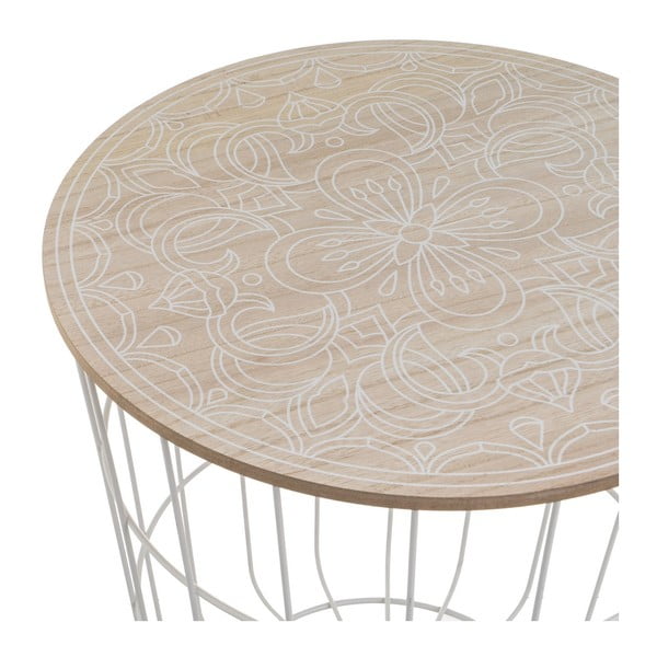 Kerek tárolóasztal szett 2 db-os ø 40 cm – Casa Selección-image-2