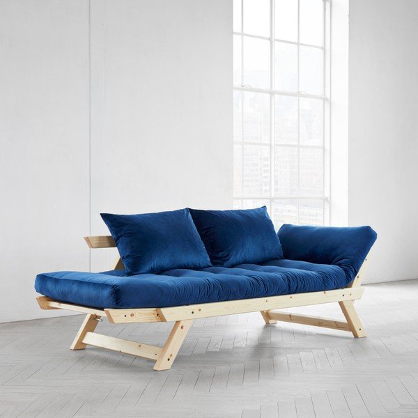 Bebop Natural/Velvet Navy variálható kanapé - Karup-image-3
