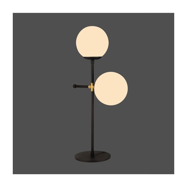 Kruva fekete asztali lámpa, magasság 55 cm - Squid Lighting-image-3