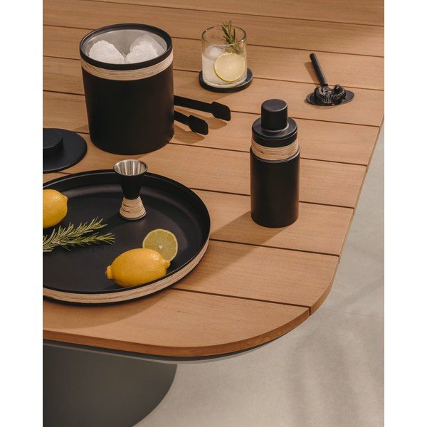 Rozsdamentes acél koktélkészítő szett Shai – Kave Home-image-1