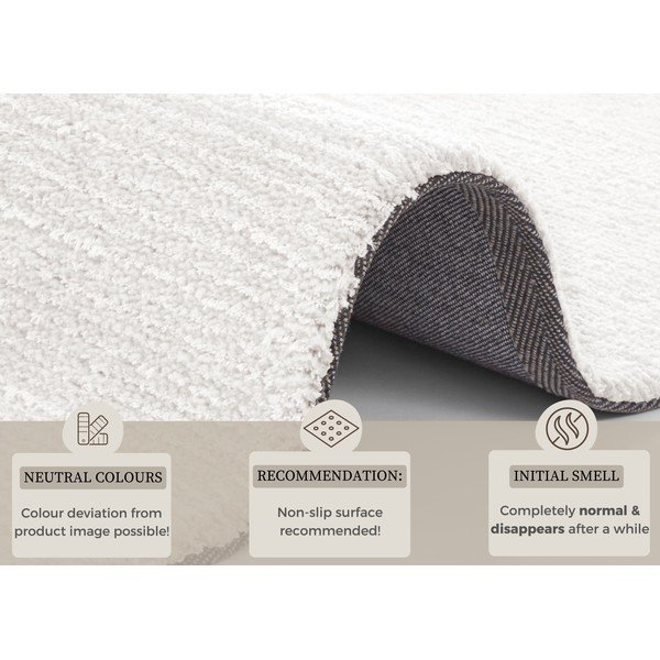 Supersoft krémszínű szőnyeg, 80 x 250 cm - Mint Rugs-image-3