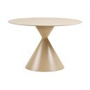 Kerek étkezőasztal kerámia asztallappal ø 120 cm Annecy – House Nordic