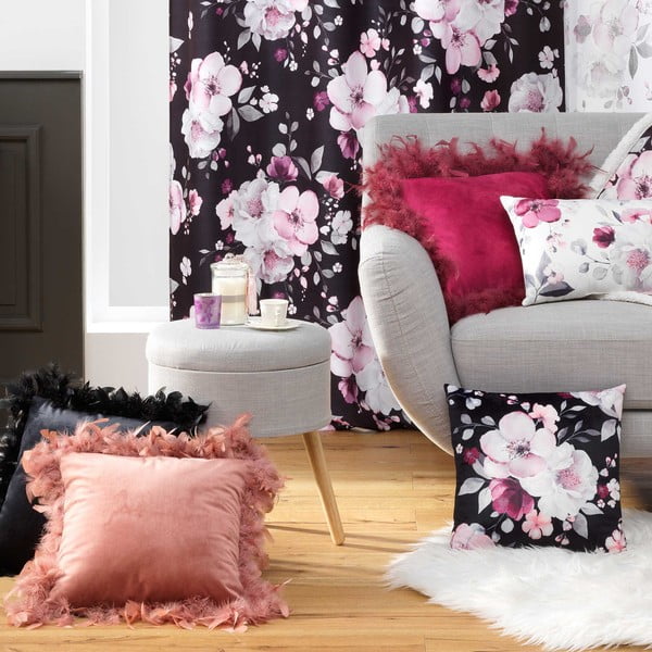 Bársony díszpárna 40x40 cm Marlina – douceur d'intérieur-image-2