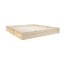 Borovi fenyő franciaágy ágyráccsal 180x200 cm Ziggy – Karup Design