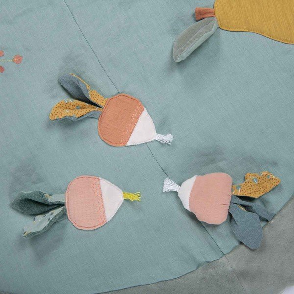 Világoszöld játszószőnyeg Trois Petits Lapins – Moulin Roty-image-1