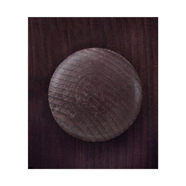 Sötétbarna borovi fenyő tálalószekrény 95x35 cm Lisa – Støraa-image-4