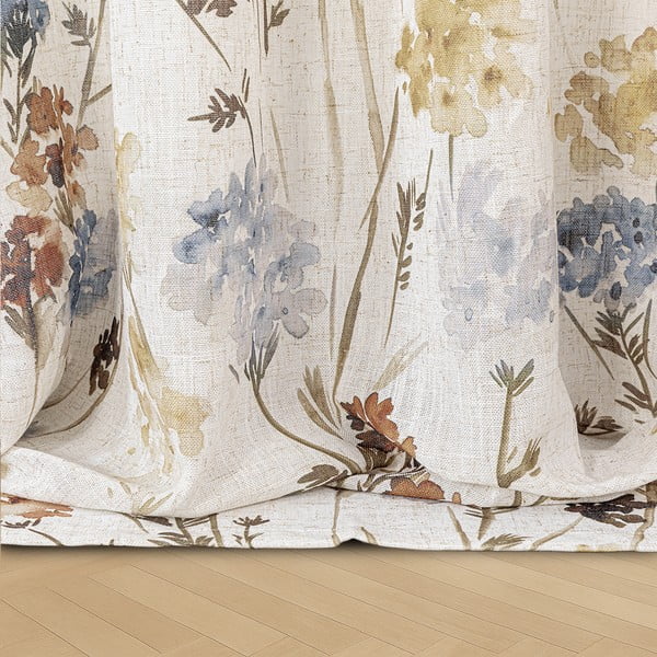 Krémszínű függöny 135x250 cm Flosi – Restilo-image-4