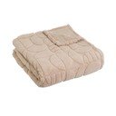 Világosbarna mikroplüss takaró 130x160 cm Mid Century – Casa Selección