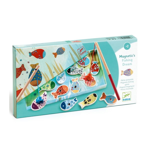 Gyerek fajáték mágneses halakkal - Djeco-image-2