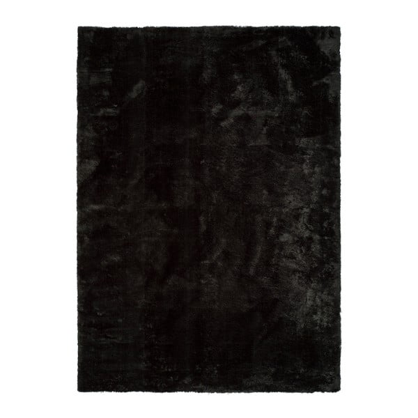Unic Liso Negro fekete szőnyeg, 65 x 120 cm - Universal