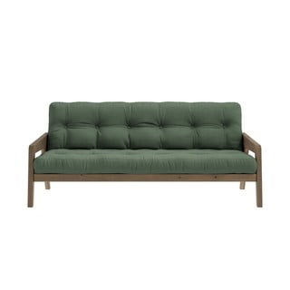 Zöld kinyitható kanapé 204 cm Grab - Karup Design