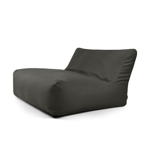 Sötétszürke babzsákfotel Sofa Lounge – SLOWDOWN