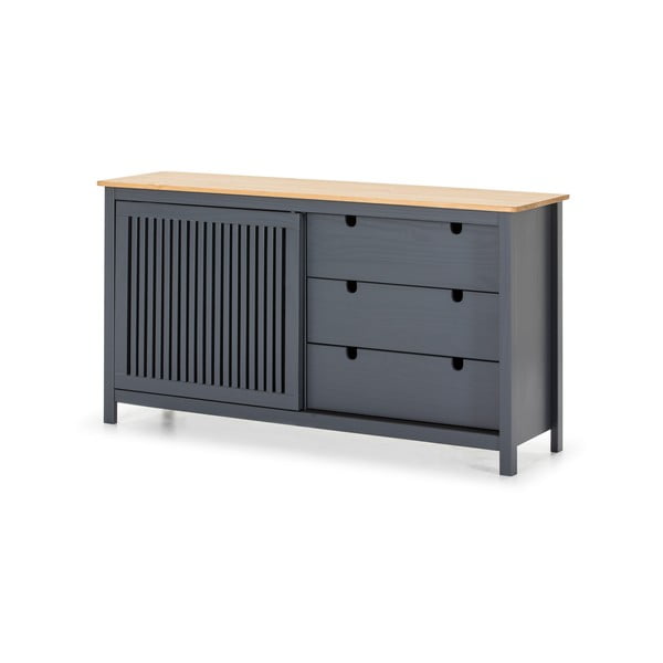 Bruna szürke fa komód - Marckeric-image-3