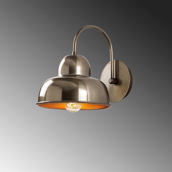 Sárgaréz színű fali lámpa ø 20 cm Multan – Opviq lights-image-3