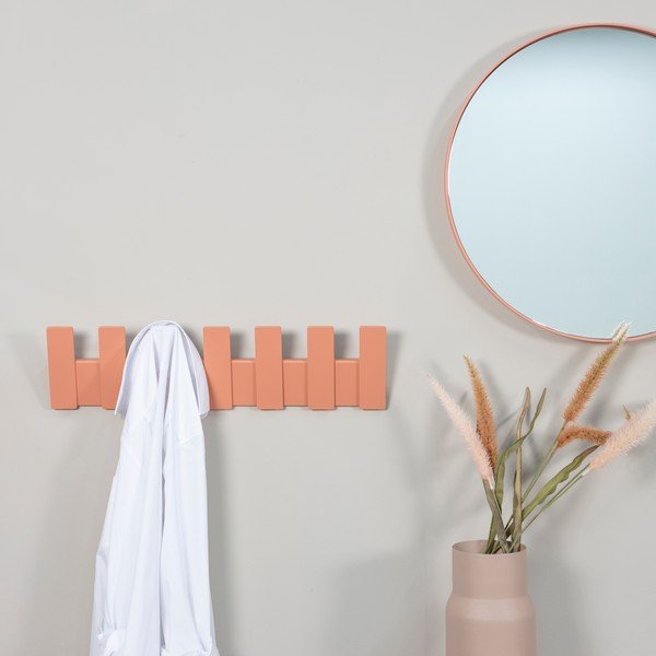 Lazacszínű fém fali fogas 64 cm Angle – Spinder Design-image-1