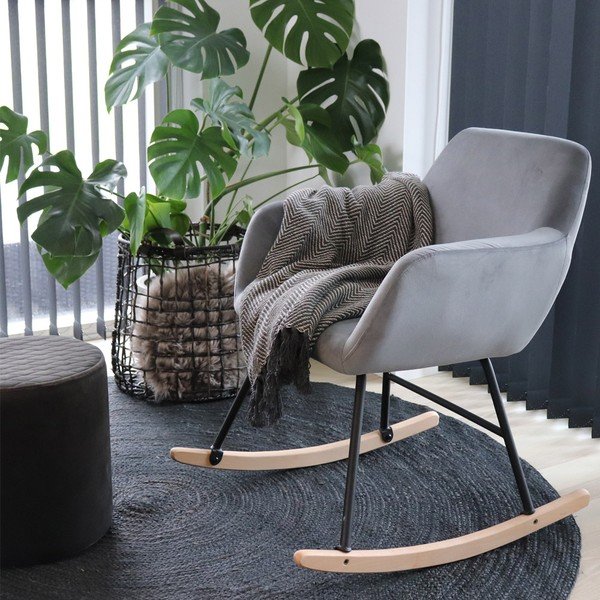 York világosszürke hintaszék - House Nordic-image-1