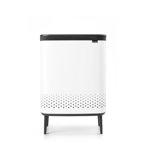 Fehér fém szennyeskosár 90 l Bo Hi – Brabantia-image-4