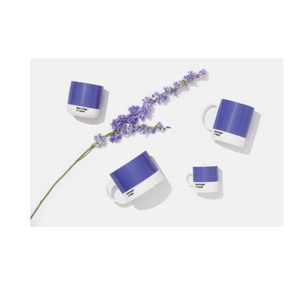 Lila porcelán bögre 375 ml Very Peri 17-3938 – Pantone-image-2