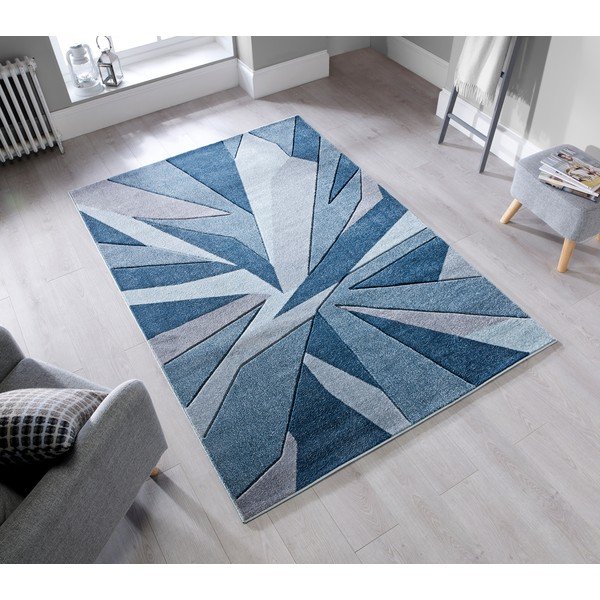 Shatter Denim szőnyeg, 160 x 230 cm - Flair Rugs-image-1
