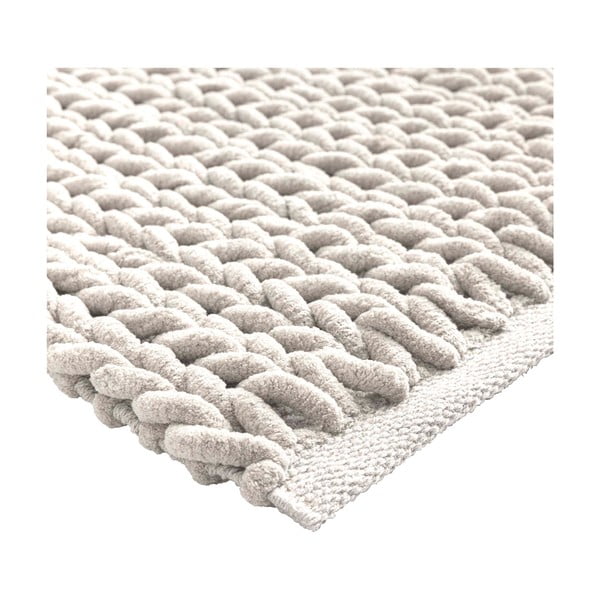 Krémszínű fürdőszobai kilépő 50x80 cm Ariel – douceur d'intérieur-image-3