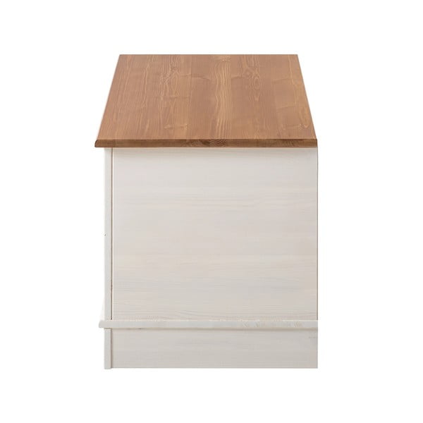 Fehér borovi fenyő tárolóláda 80x45 cm Anita – Støraa-image-4