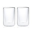 Duplafalú pohár szett 2 db-os 250 ml Nero – Blomus