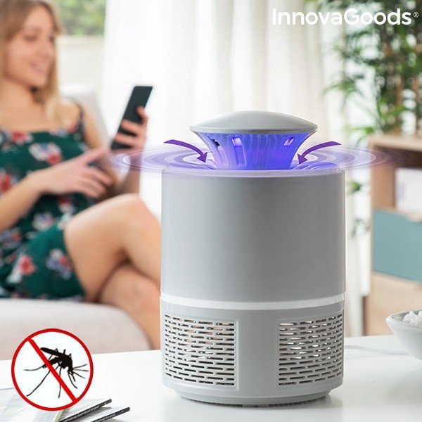Napelemes rovarelszívó lámpa - InnovaGoods-image-1