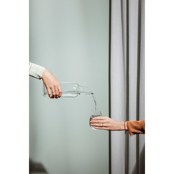 Üveg kancsó fadugóval, 1 l - Eva Solo-image-1