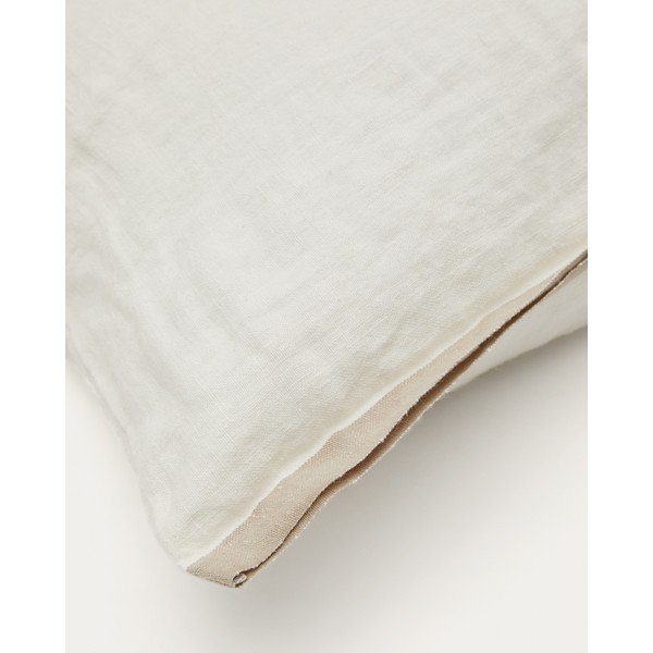 Len párnahuzat 50x50 cm Suerta – Kave Home-image-3