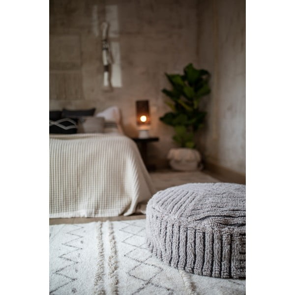 Krémszínű mosható kézi szövésű gyapjú szőnyeg 140x200 cm Lakota Day – Lorena Canals-image-3