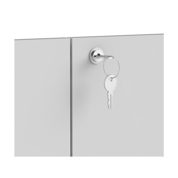 Fehér bútorelem - ajtó 84x105 cm Prima – Tvilum-image-2