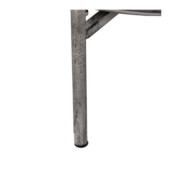 Szürke fém polcos állvány 45x144x45 cm Mireille – Ixia-image-2