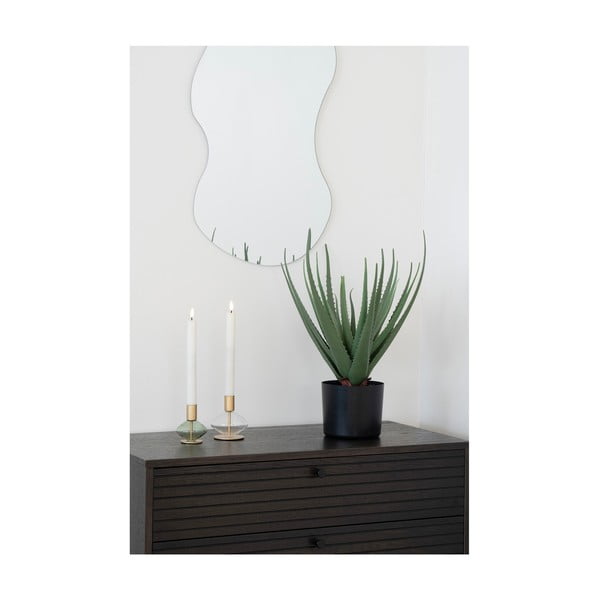 Üveg gyertyatartó készlet 2 db-os – House Nordic-image-1