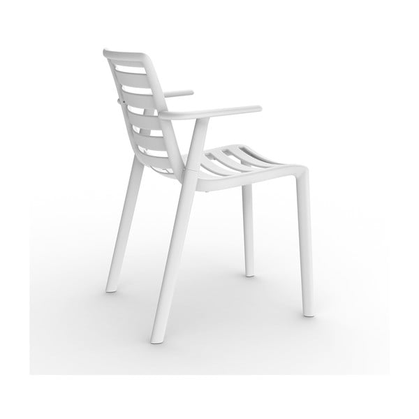 Slatkat 2 db fehér kerti karfás szék - Resol