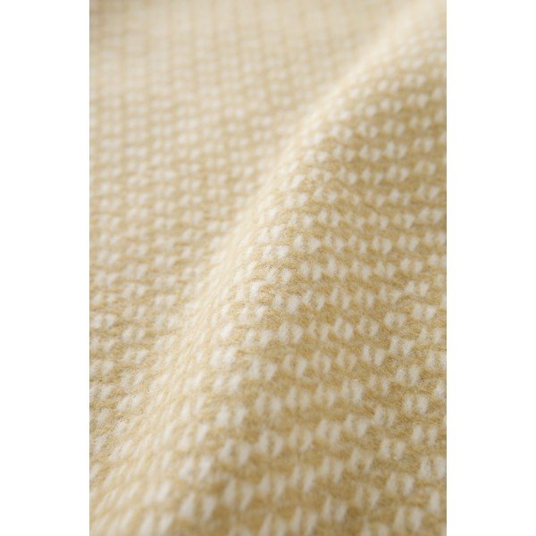 Bézs pamutkeverék takaró 140x180 cm Wabi – Euromant-image-2
