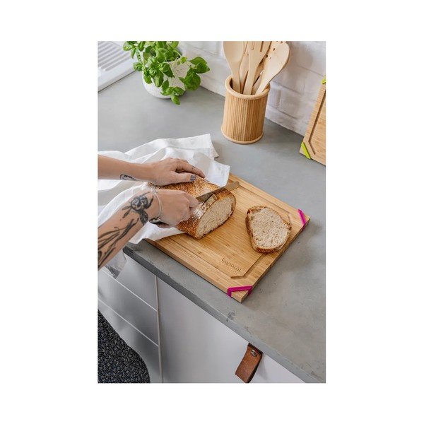 Bambusz vágódeszka készlet 2 db-os – Bonami Essentials-image-2