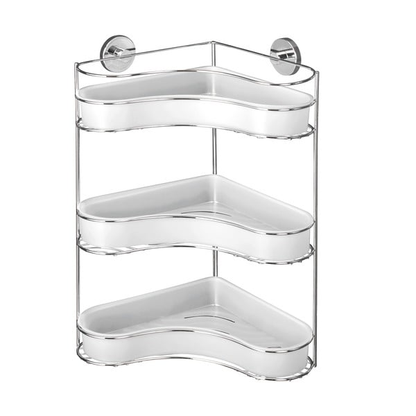 Vacuum-Loc háromszintes öntapadós sarokpolc, max. 33 kg - Wenko-image-2