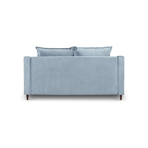 Freesia világoskék bársony kanapé, 150 cm - Mazzini Sofas-image-3