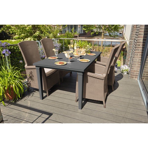 Világosbarna műanyag kerti fotel Vermont – Keter-image-2