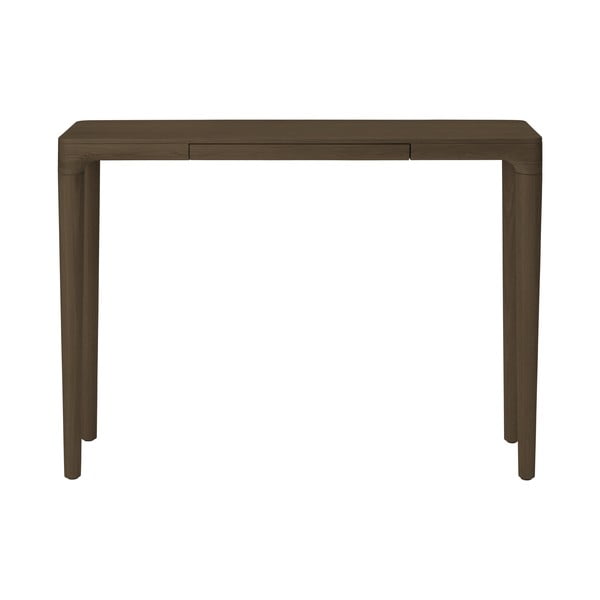 Barna tölgyfa konzolasztal 12x110 cm Heart'n'Soul – UMAGE-image-2