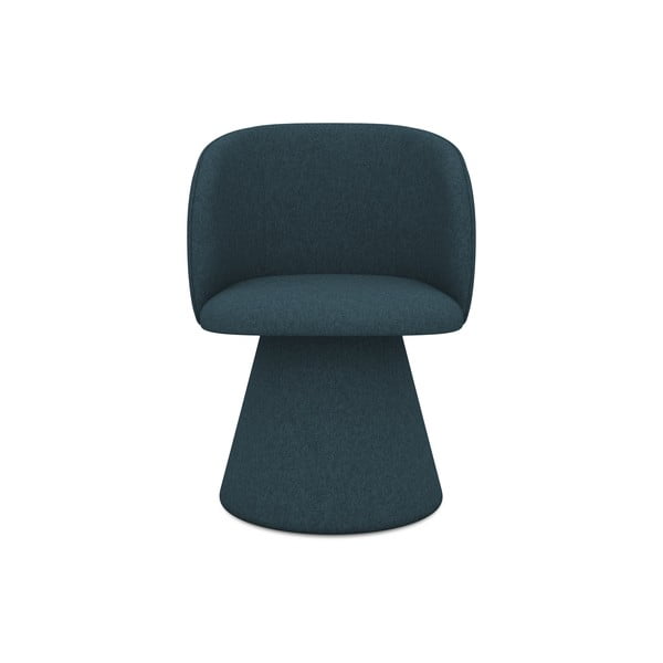 Petróleum színű kárpitozott étkezőfotel Maia – Makamii-image-1