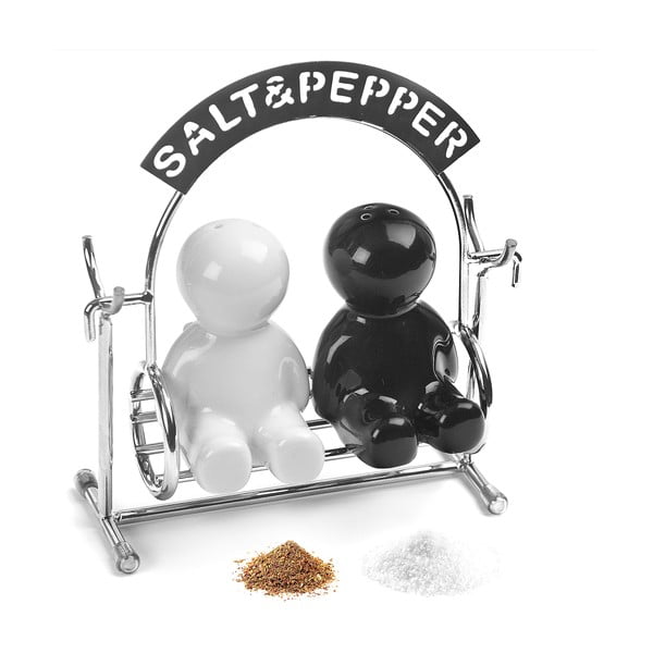 Só- és borsszóró állvánnyal Salt & Pepper – Balvi