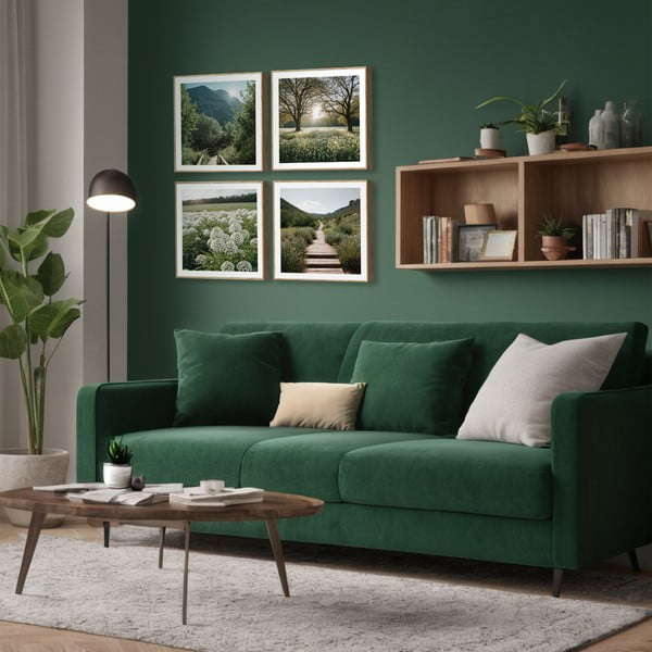 Kép szett 4 db-os 30x30 cm Sunrise Hike-image-1