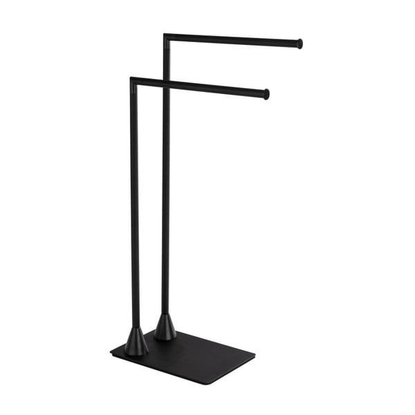 Hella fekete törölközőtartó állvány - Wenko-image-1