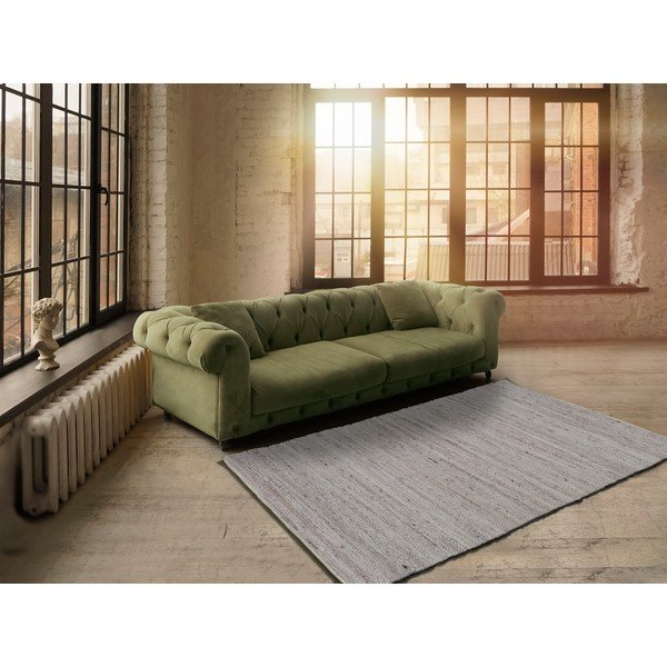 Cinder világosbézs szőnyeg újrahasznosított műanyagból, 140 x 200 cm - Universal-image-1